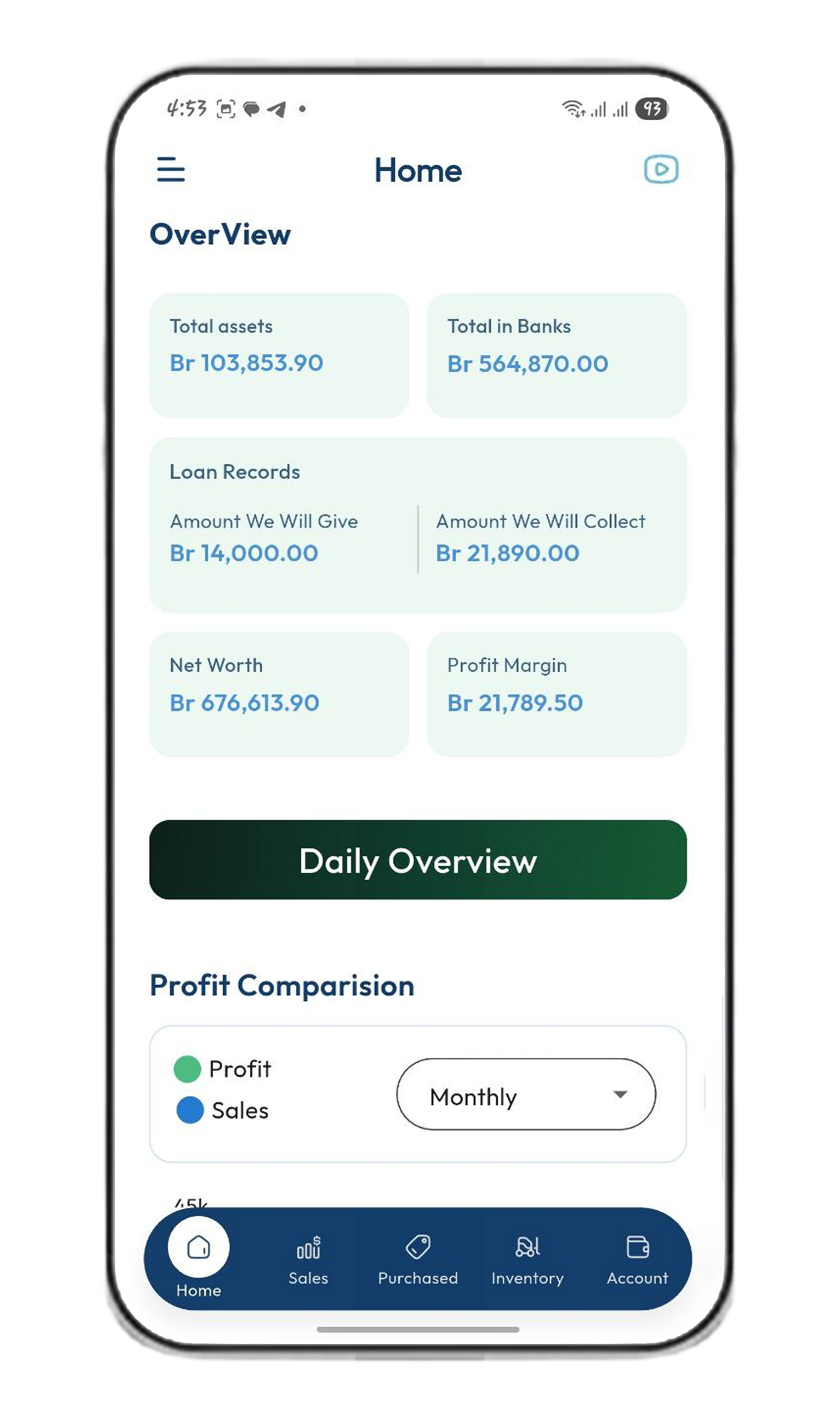 Nexa Tracker – ERP Application
